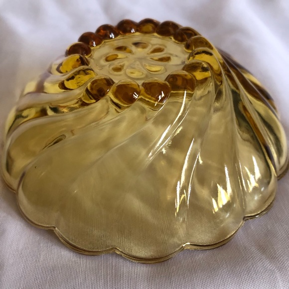 Vintage Hazel Atlas Amber  Berry Bowl - Picture 7 of 12